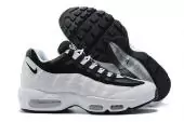 nike air max 95 homme pas cher white black